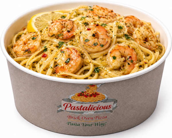 Shrimp Scampi in Pastalicious Bowl
