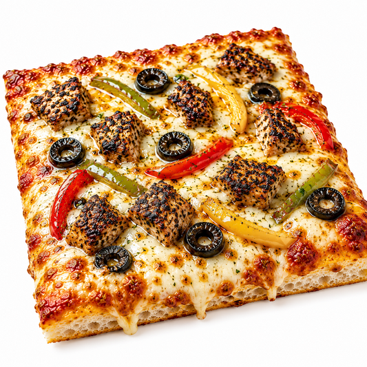 Jerk Chicken Rectangular Slice