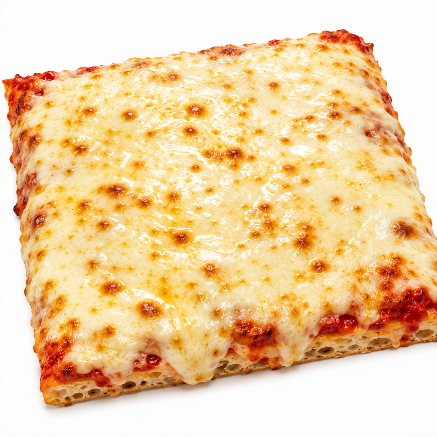 Margherita Rectangular Cheese Slice