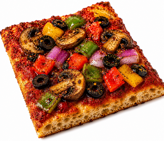 Vegetarian Rectangular Slice