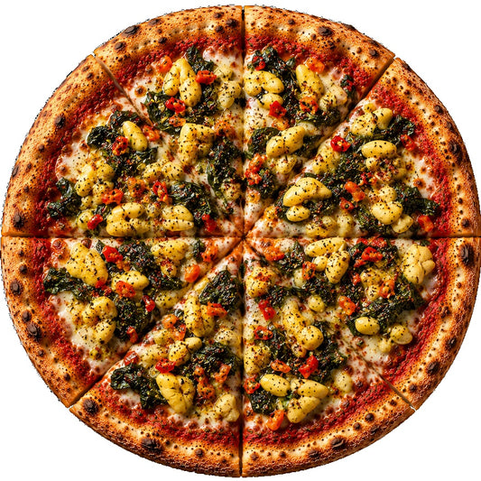 Jamaican (Ackee & Callaloo) Pizza